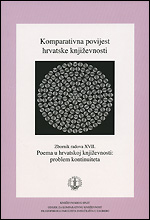 Poema u hrvatskoj književnosti /Komparativna povijest hrvatske književnosti; zbornik radova XVII./