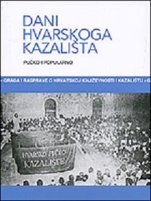 Dani Hvarskog kazališta; Pučko i popularno