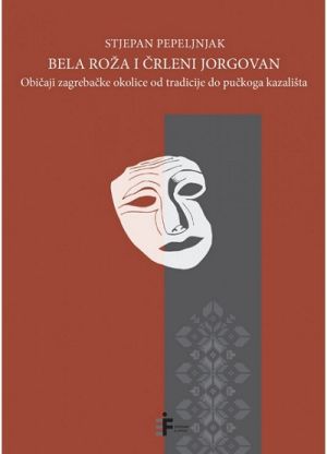 Bela roža i črleni jorgovan